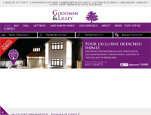 Tablet Screenshot of goodmanlilley.co.uk